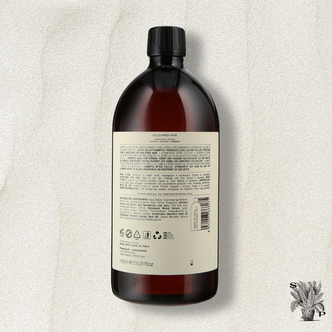 Previa KEEPING Colour Maintenance Shampoo Natural Organic Ingredients (1000ml)