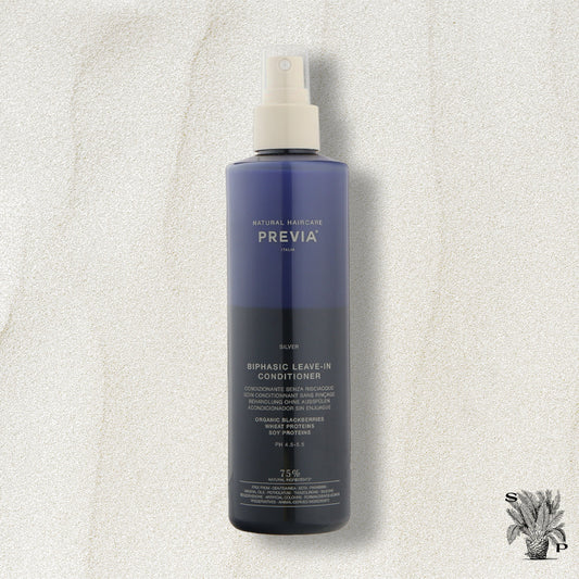 Previa PLATINIUM BLONDE Silver Biphasic Leave-in Conditioner Natural Organic Ingredients (250ml)