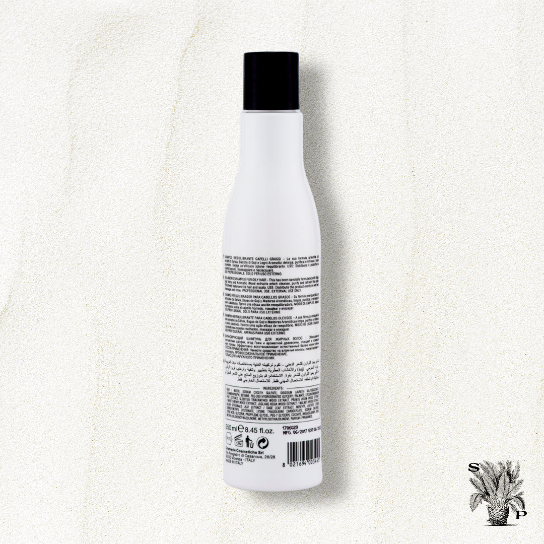 PURA Kosmetica BALANCE Shampoo for Oily Scalp - 250ml